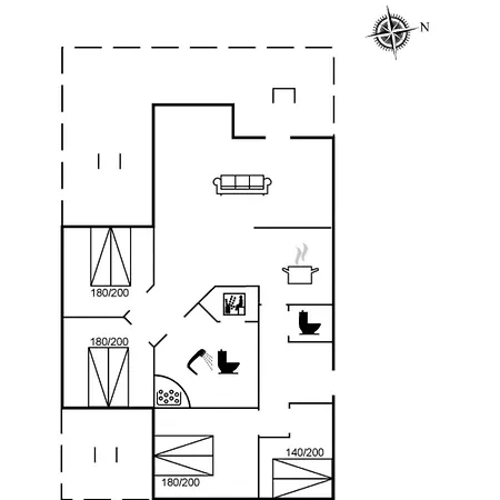 Almina - 1km From The Sea By Interhome * Molby